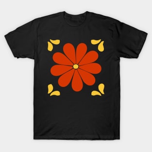 Talavera Red Daisy T-Shirt